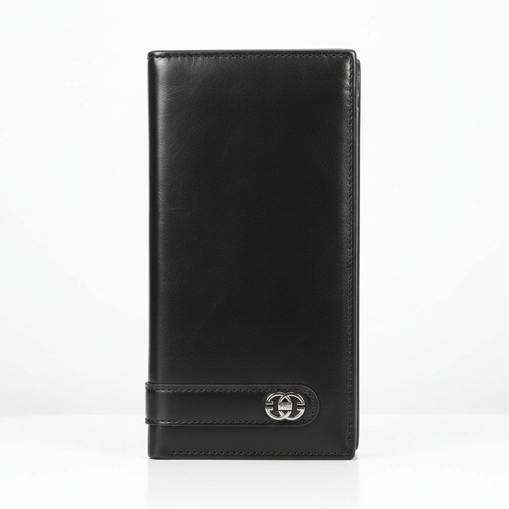 Men's Brown Long Wallet Premium Leather