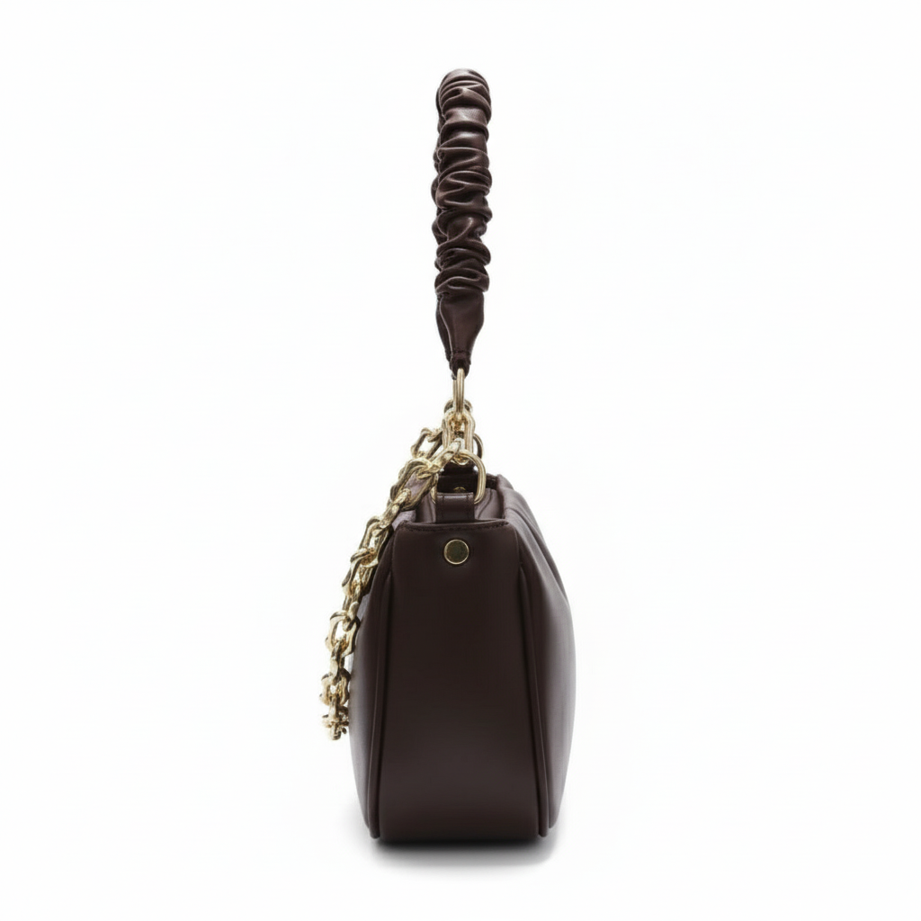 Brown Leather luxury Handbag