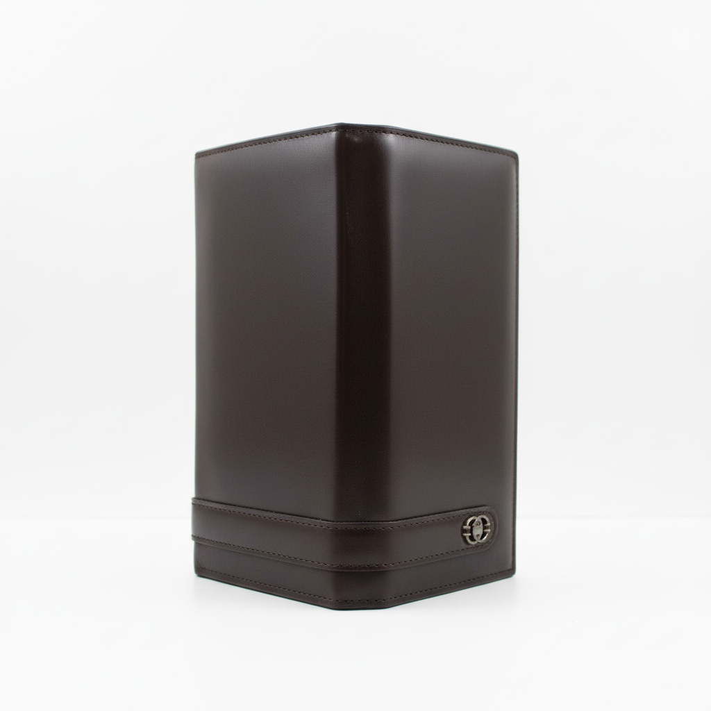 Men's Brown Long Wallet Premium Leather