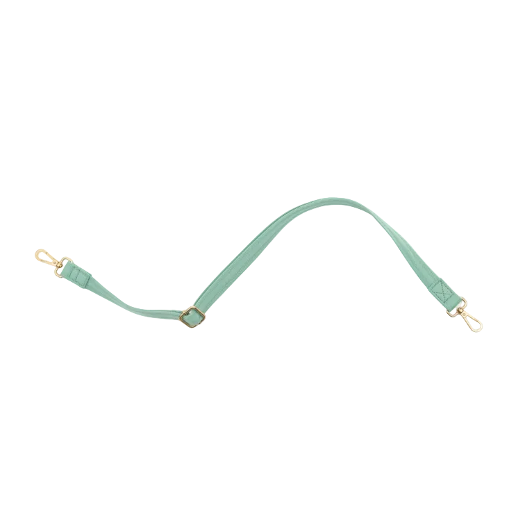 Signature Ice-Blue Textured Handbag